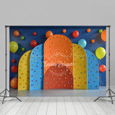 Lofaris Colorful Arcaded Entrance With Balloons Backdrop